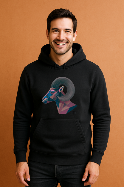 Sweat à capuche léger  homme margouilla "L'âme des Sommets"