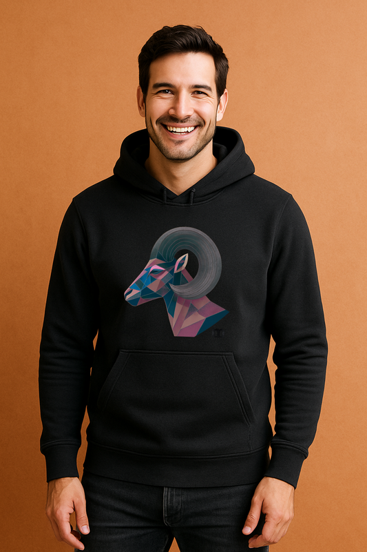 Sweat à capuche léger  homme margouilla "L'âme des Sommets"