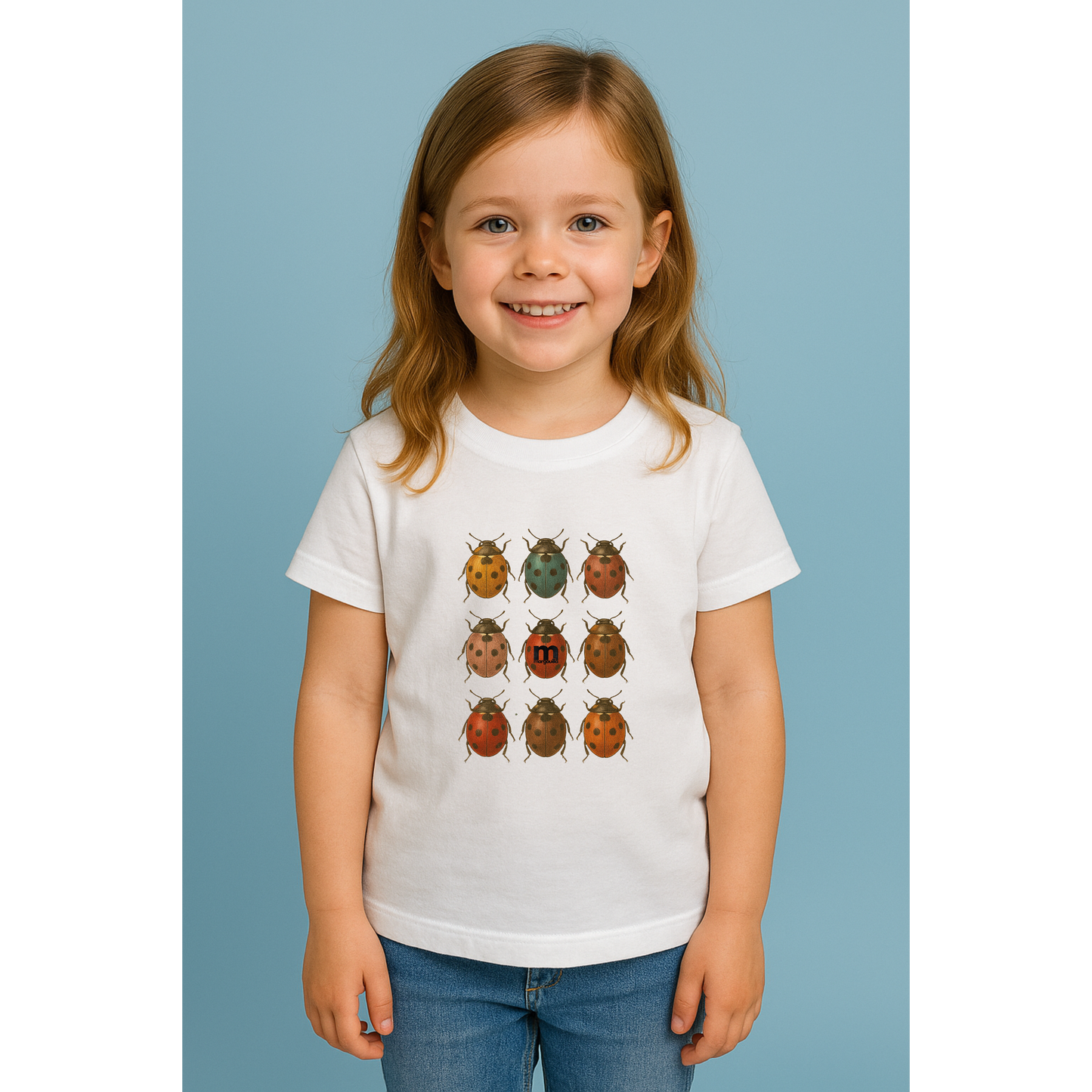 t-shirt margouilla enfant coccinelles