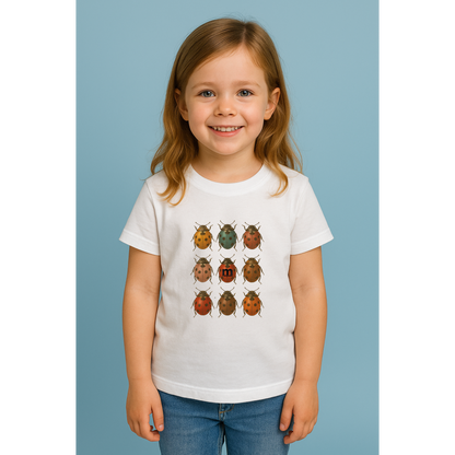 t-shirt margouilla enfant coccinelles