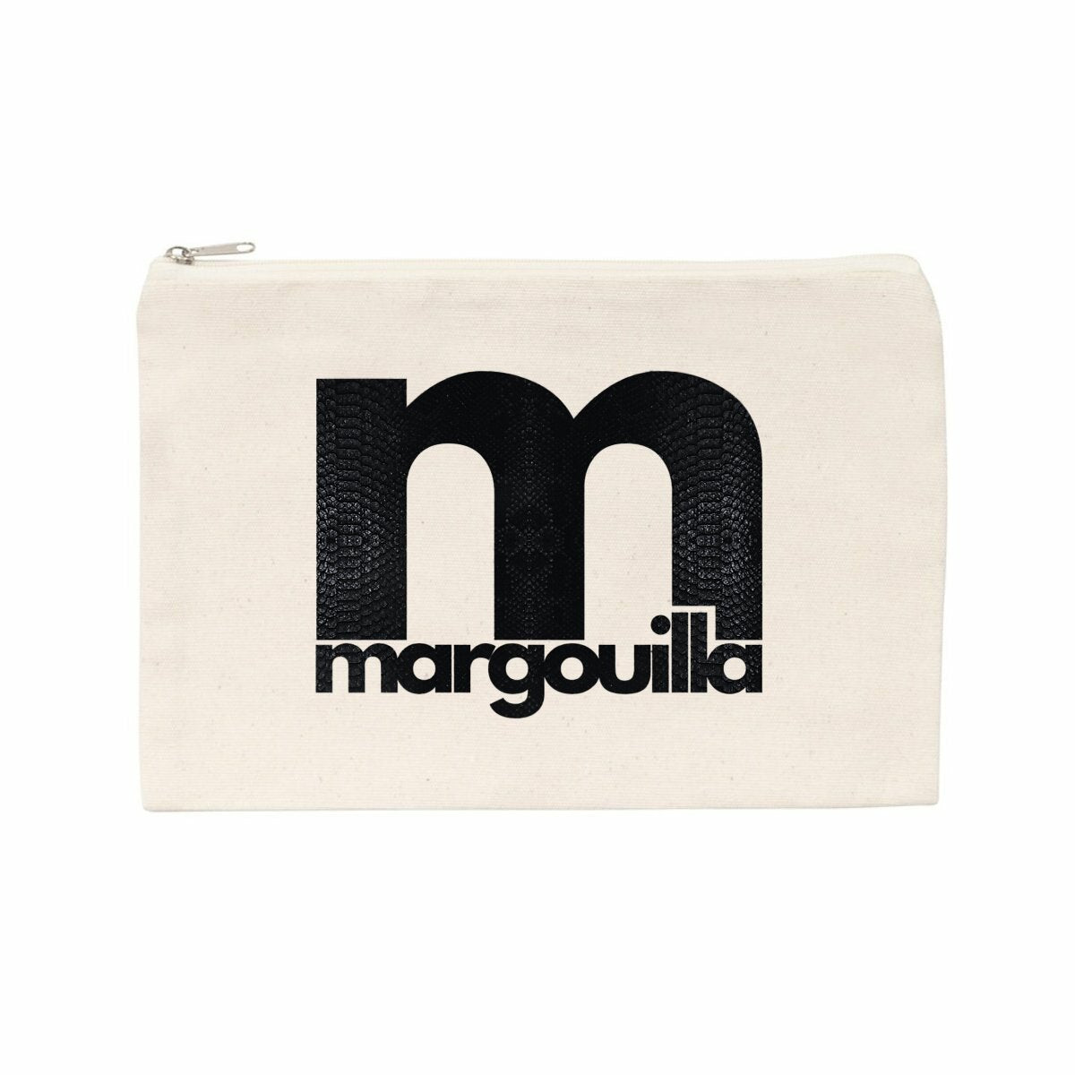 Pochette en coton recyclé - 100% Écologique et Pratique - Black