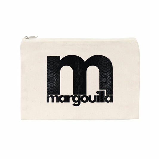 Pochette en coton recyclé - 100% Écologique et Pratique - Black