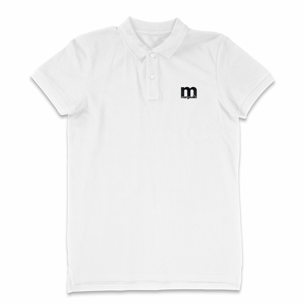 polo homme 100% coton bio blanc