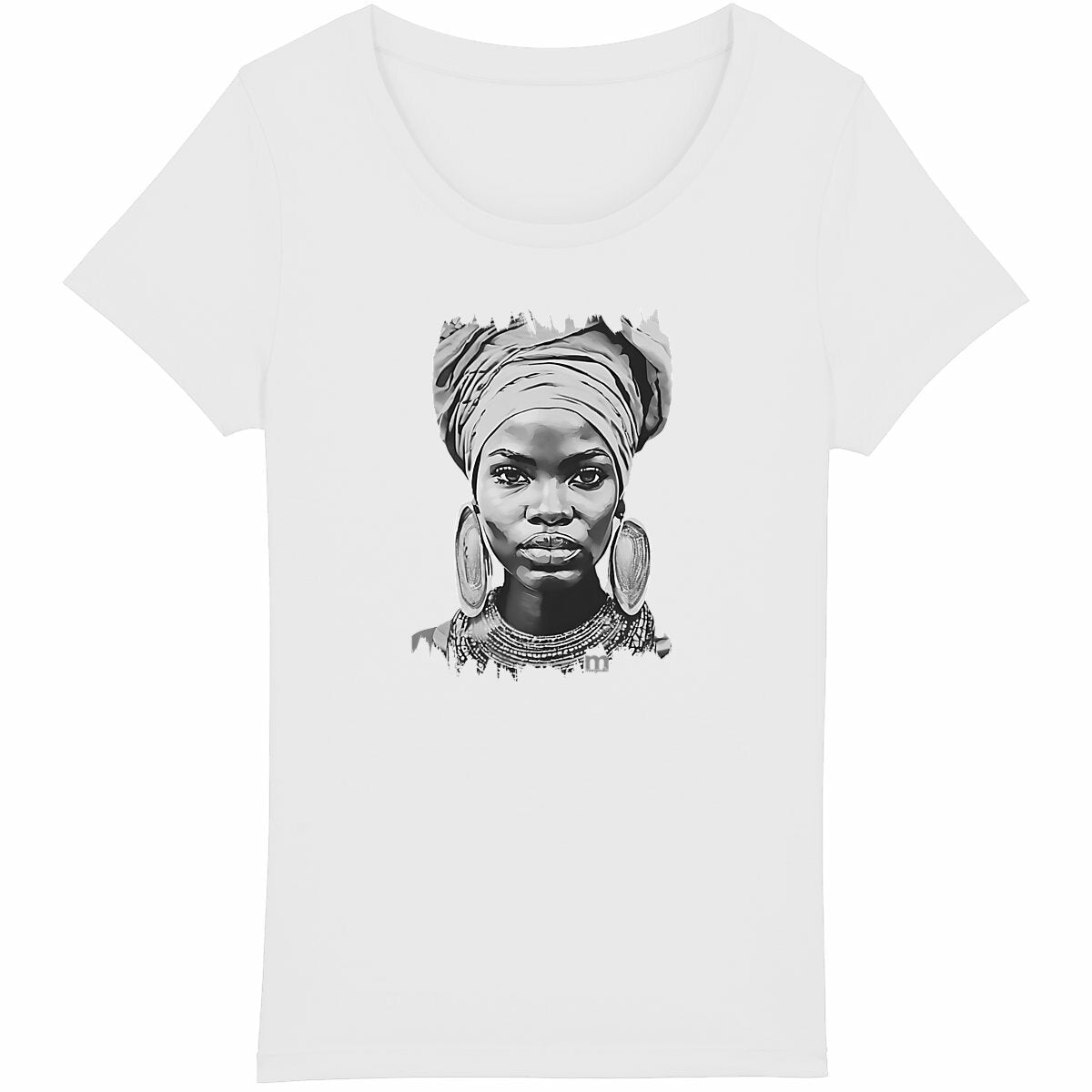 T-shirt Femme Léger 100% Coton Bio Portrait 2 