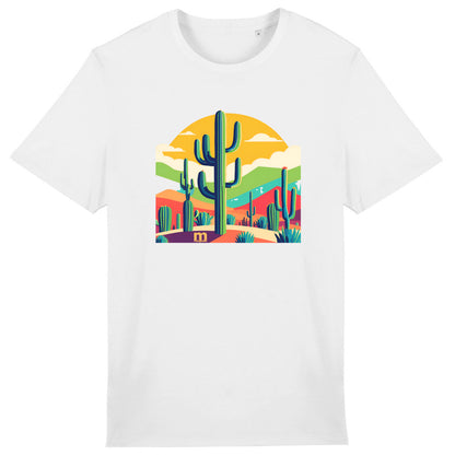 T-shirt  léger  100% coton bio Cactus
