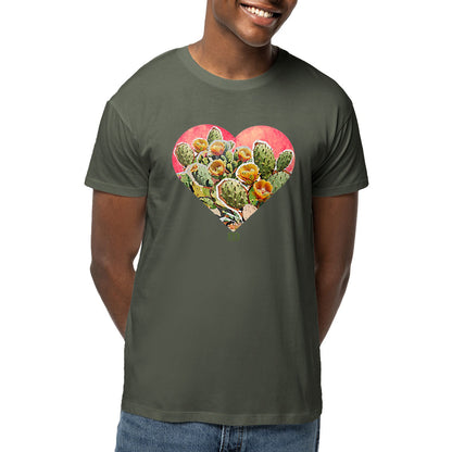 t-shirt_ margouilla homme leger coton bio coeur de barbarie
