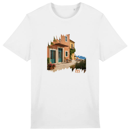 T-shirt  léger  100% coton bio bord de mer