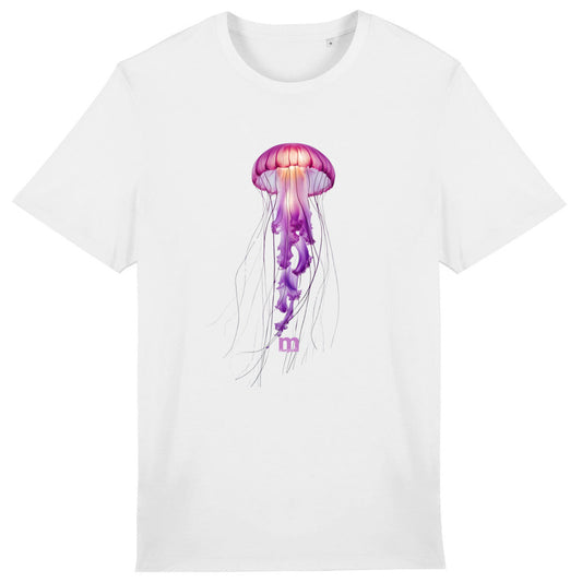 T-shirt  léger  100% coton bio Méduse