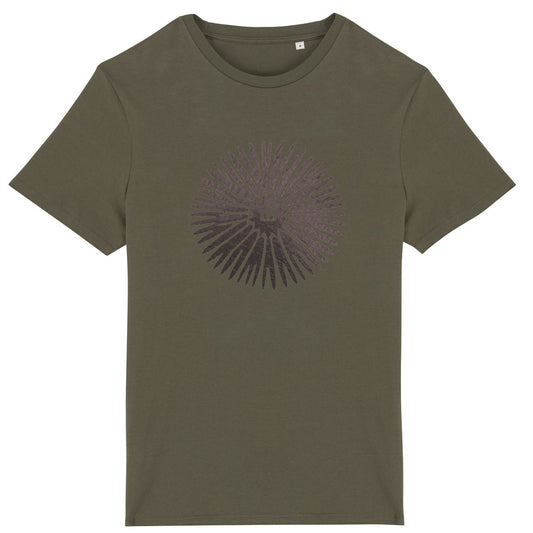T-shirt  léger  100% coton bio Oursin
