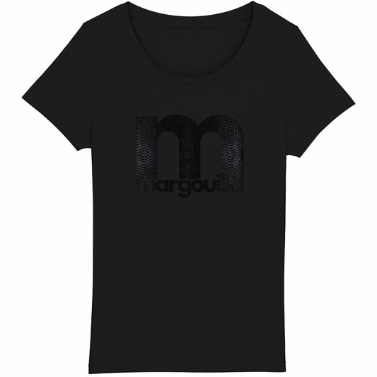 T-shirt Femme Léger 100% Coton Bio Black