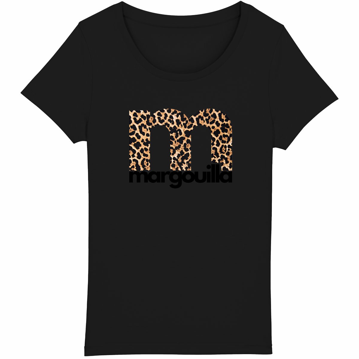 T-shirt Femme Léger 100% Coton Bio Léopard