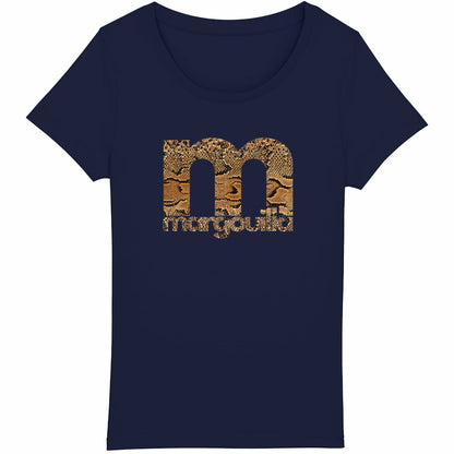 T-shirt Femme Léger 100% Coton Bio Serpent
