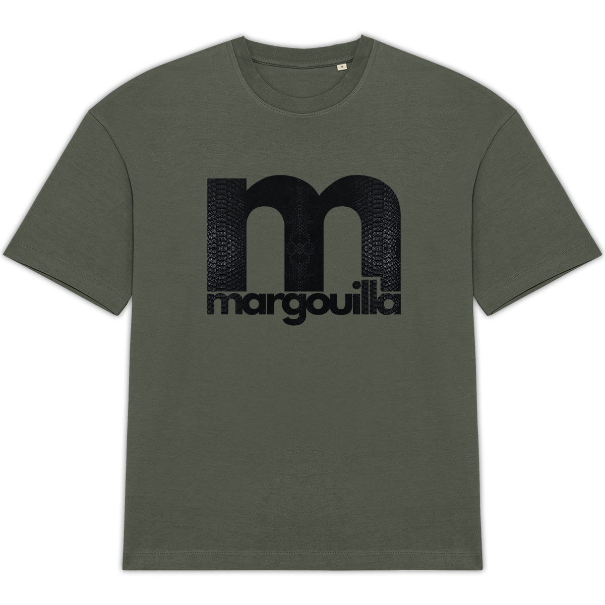 T-shirt  Oversized 100 % coton bio Black