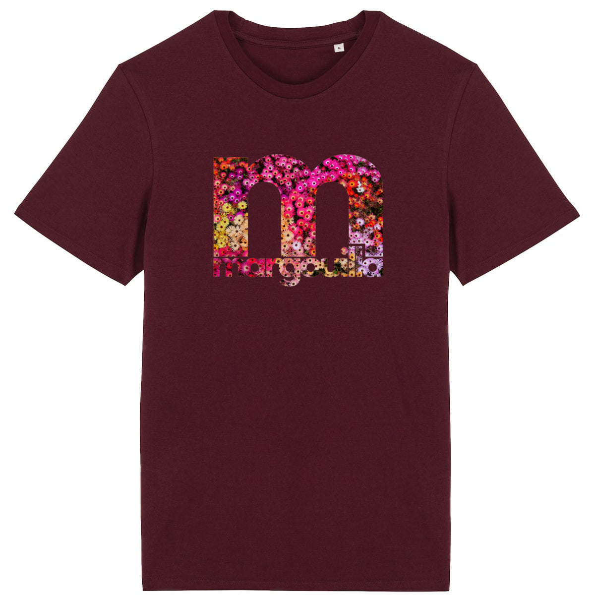 T-shirt léger 100% coton bio Homme Floral