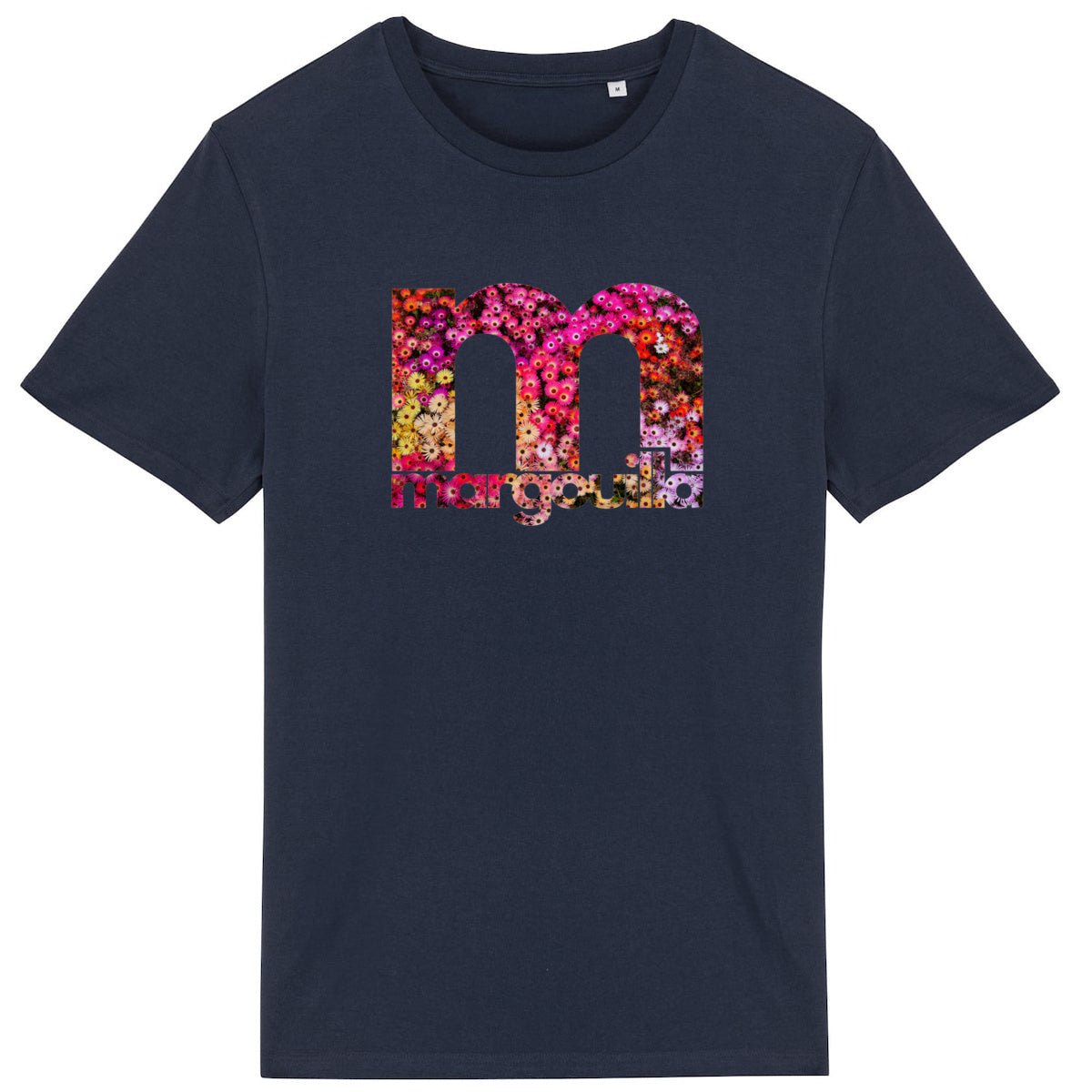 T-shirt léger 100% coton bio Homme Floral