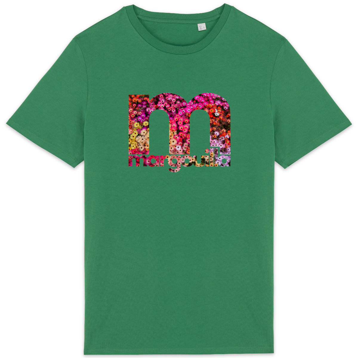 T-shirt léger 100% coton bio Homme Floral