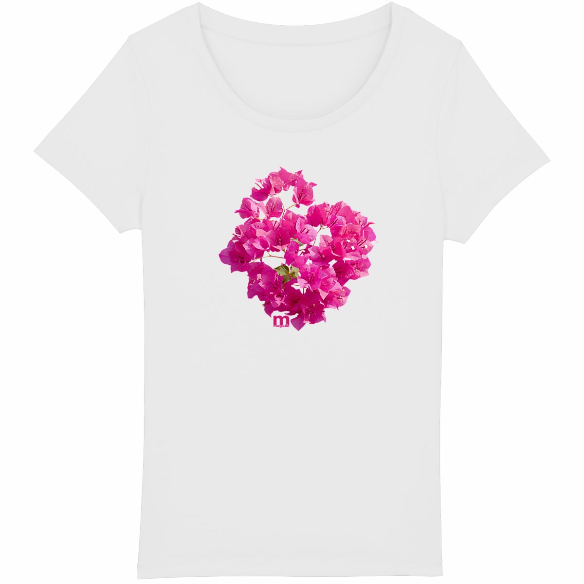 T-shirt Femme Léger 100% Coton Bio Bougainvillier