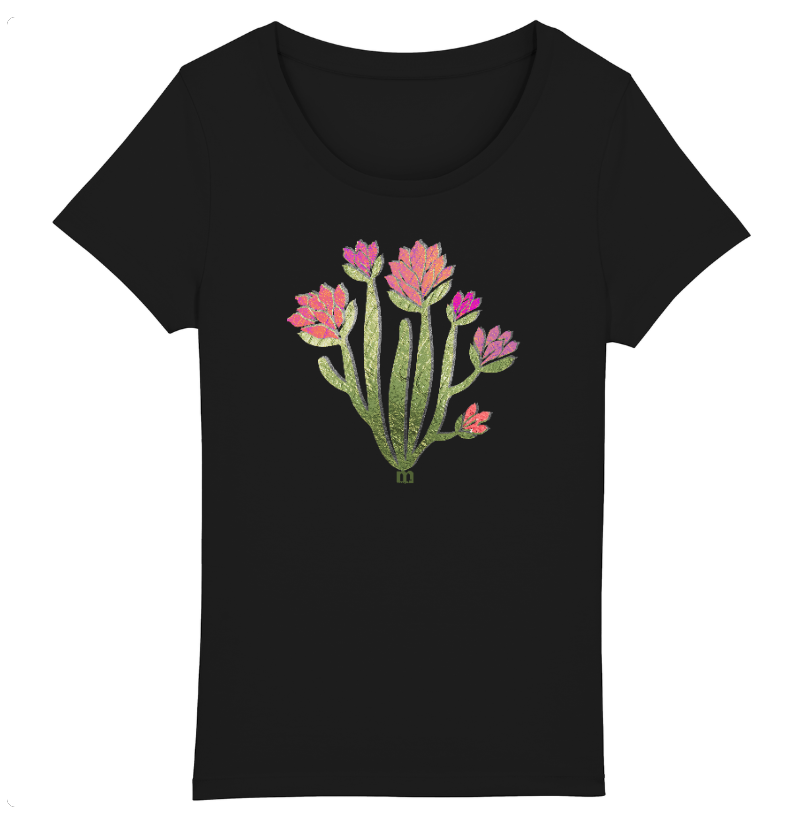 tshirt margouilla femme leger coton bio figuier de barbarie 
