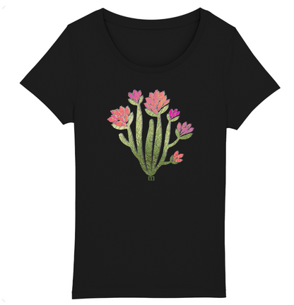 tshirt margouilla femme leger coton bio figuier de barbarie 