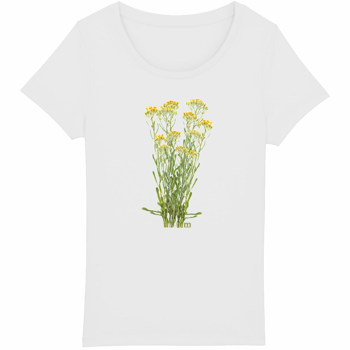 T-shirt Femme Léger 100% Coton Bio  Immortelle