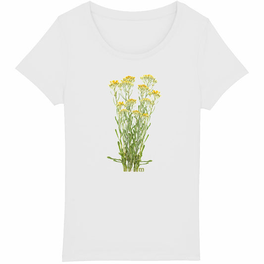 T-shirt Femme Léger 100% Coton Bio  Immortelle