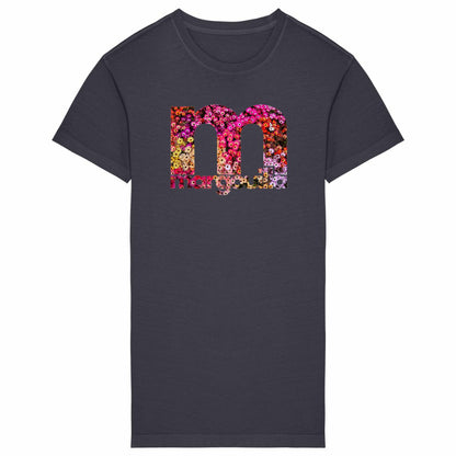 Robe T-shirt Vintage Femme 100% Coton Bio Floral