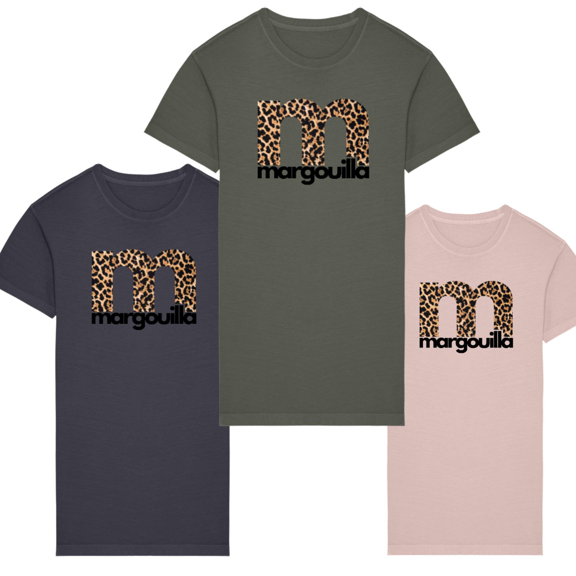 tshirt robe_bio_femme_margouilla_logo_leopard